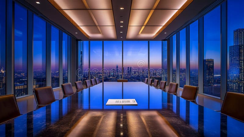 KATA Consulting - Strategic boardroom with city skyline